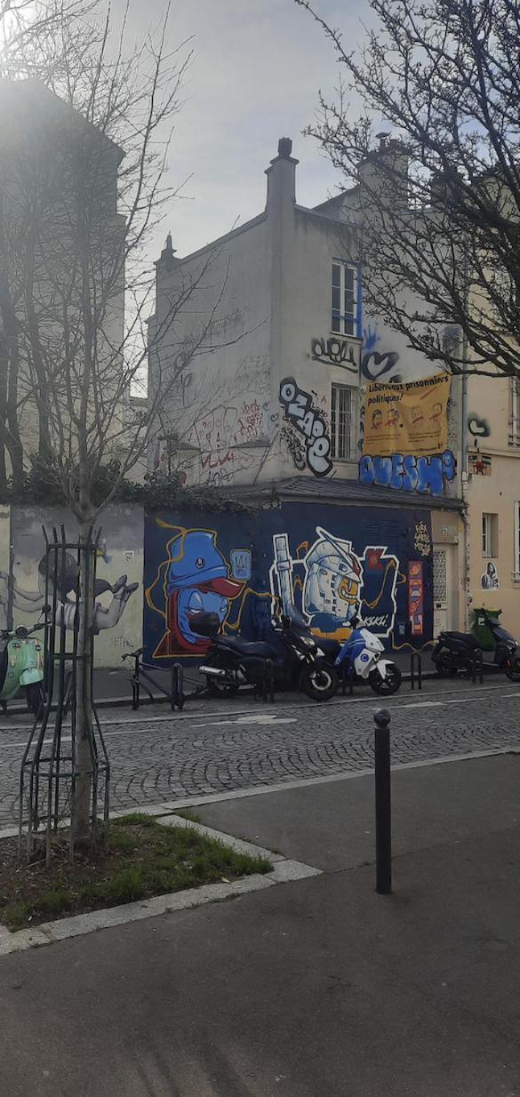 Studio Paris 13 Quartier Butte-Aux-Cailles Exterior foto