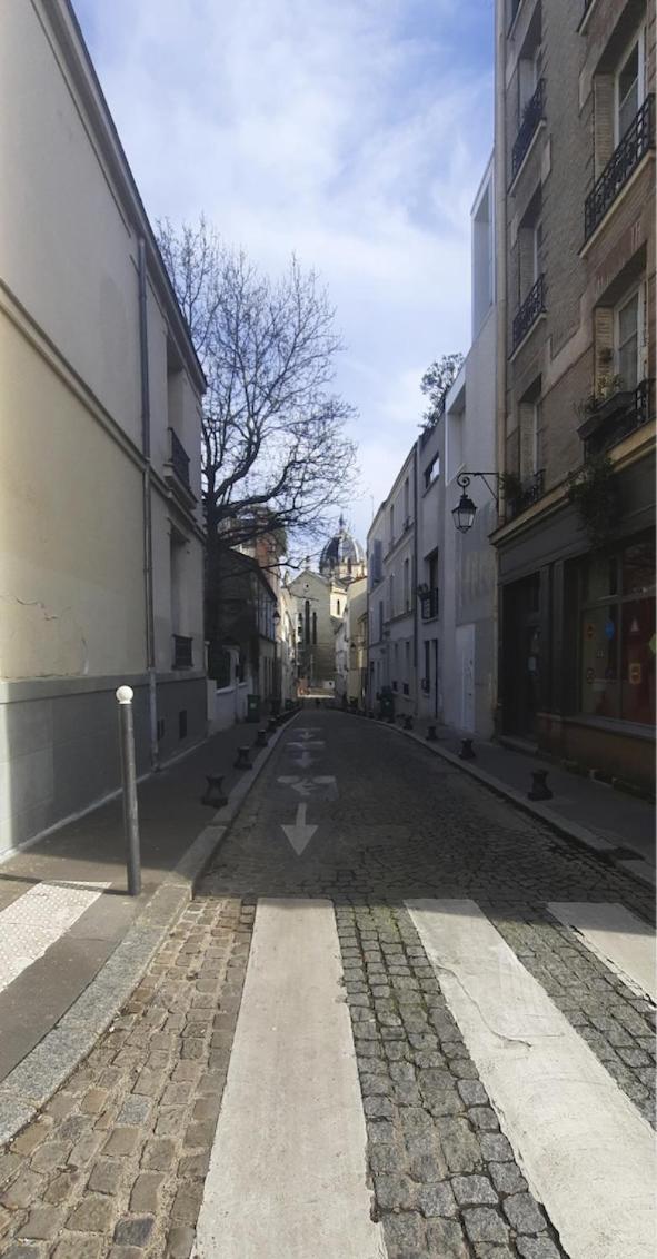 Studio Paris 13 Quartier Butte-Aux-Cailles Exterior foto