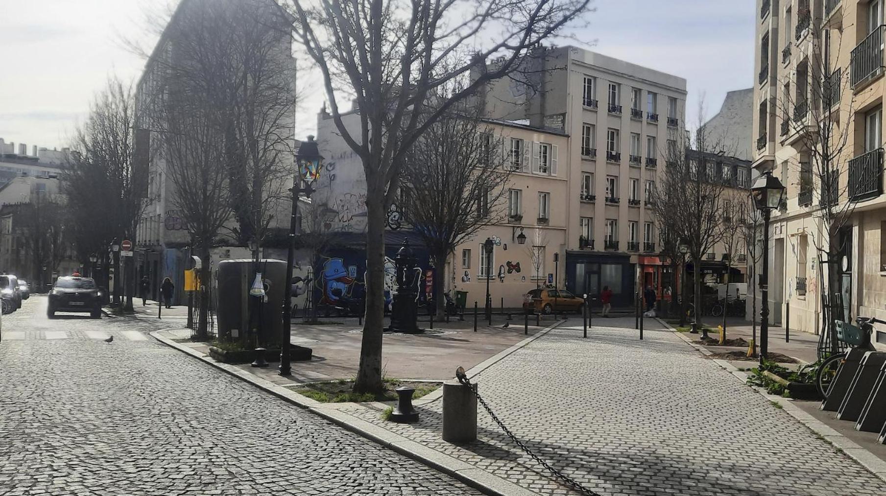 Studio Paris 13 Quartier Butte-Aux-Cailles Exterior foto